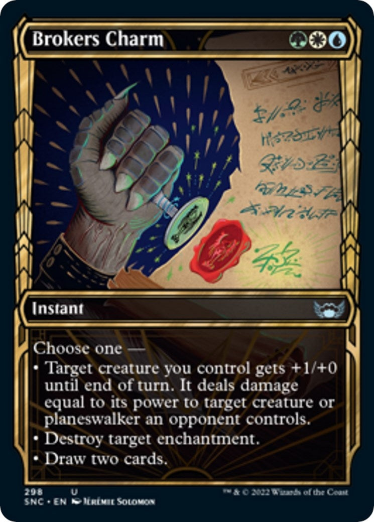 Image for Brokers Charm (Showcase) (Streets of New Capenna) (298) - Magic: The Gathering