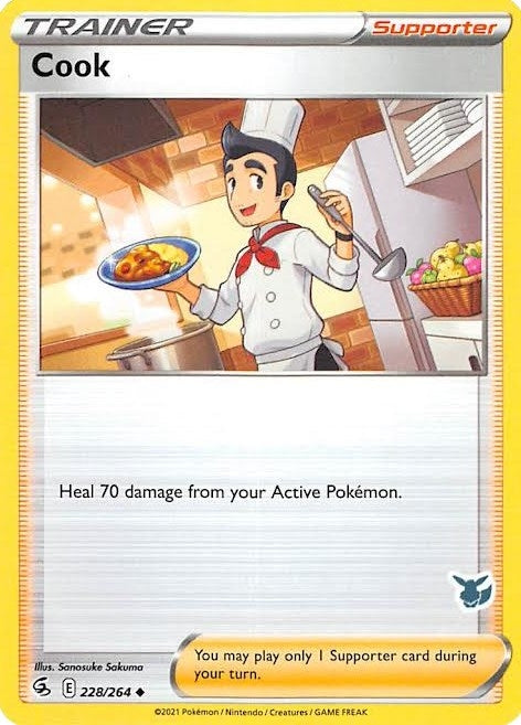 Image for Cook - 228/264 (Eevee Stamped) (Battle Academy 2022) (228/264) - Pokemon