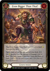 Image for Even Bigger Than That! (Blue) - FAB060 (Flesh and Blood: Promo Cards) (FAB060) - Flesh and Blood TCG