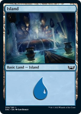 Image for Island (264) (Streets of New Capenna) (264) - Magic: The Gathering