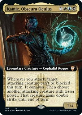 Image for Kamiz, Obscura Oculus (Extended Art) (Commander: Streets of New Capenna) (103) - Magic: The Gathering