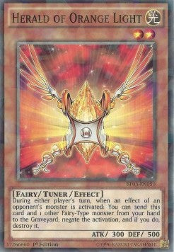 Herald of Orange Light (V.2 - Shatterfoil) - Battle Pack 3: Monster League (Shatterfoil) [BP03-050]