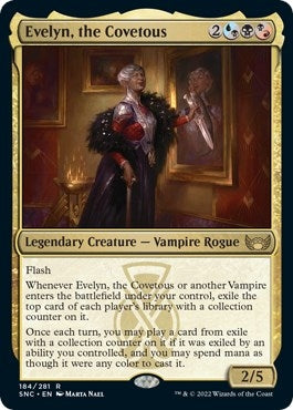Image for Evelyn, the Covetous (Streets of New Capenna) (184) - Magic: The Gathering