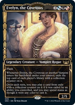 Image for Evelyn, the Covetous (Showcase) (Streets of New Capenna) (306) - Magic: The Gathering