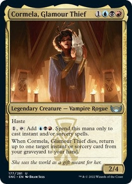 Image for Cormela, Glamour Thief (Streets of New Capenna) (177) - Magic: The Gathering