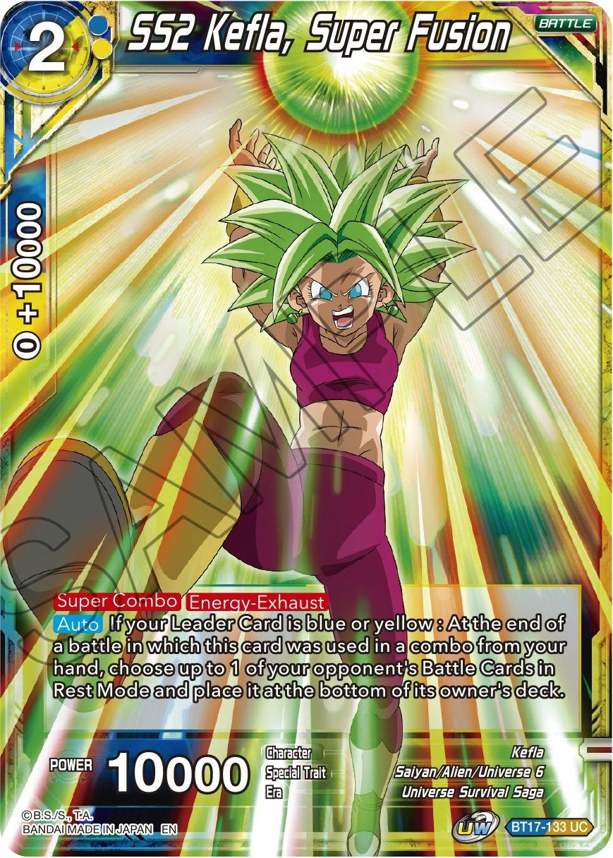 Image for SS2 Kefla, Super Fusion (DBS-B17) (17133)