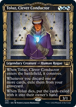 Image for Toluz, Clever Conductor (Showcase) (Streets of New Capenna) (336) - Magic: The Gathering