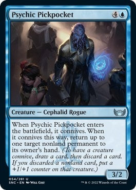Image for Psychic Pickpocket (Streets of New Capenna) (54) - Magic: The Gathering