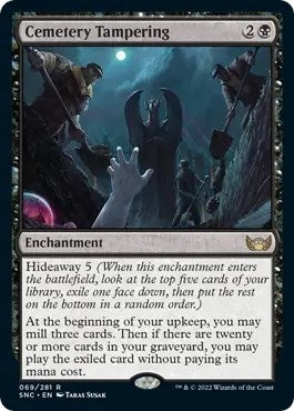 Image for Cemetery Tampering (Streets of New Capenna) (69) - Magic: The Gathering