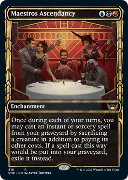 Image for Maestros Ascendancy (Showcase) (Streets of New Capenna) (316) - Magic: The Gathering