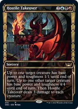Image for Hostile Takeover (Showcase) (Streets of New Capenna) (310) - Magic: The Gathering