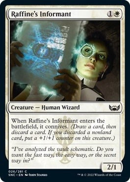 Image for Raffine's Informant (Streets of New Capenna) (26) - Magic: The Gathering