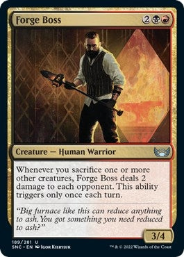 Image for Forge Boss (Streets of New Capenna) (189) - Magic: The Gathering