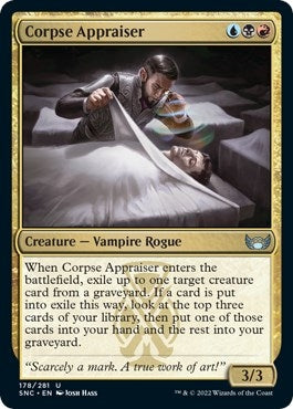 Image for Corpse Appraiser (Streets of New Capenna) (178) - Magic: The Gathering