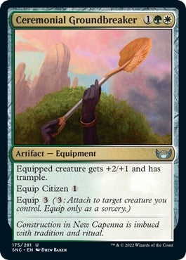 Image for Ceremonial Groundbreaker (Streets of New Capenna) (175) - Magic: The Gathering