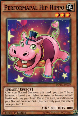 Performapal Hip Hippo (V.1 - Common) - Duelist Alliance (Common) [DUEA-008]