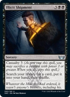 Image for Illicit Shipment (Streets of New Capenna) (83) - Magic: The Gathering