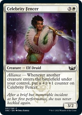 Image for Celebrity Fencer (Streets of New Capenna) (7) - Magic: The Gathering