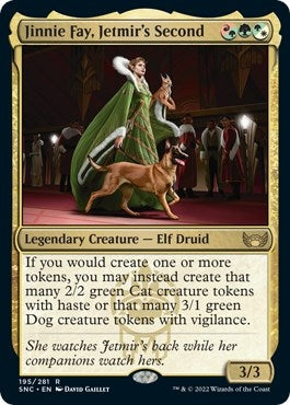 Image for Jinnie Fay, Jetmir's Second (Streets of New Capenna) (195) - Magic: The Gathering