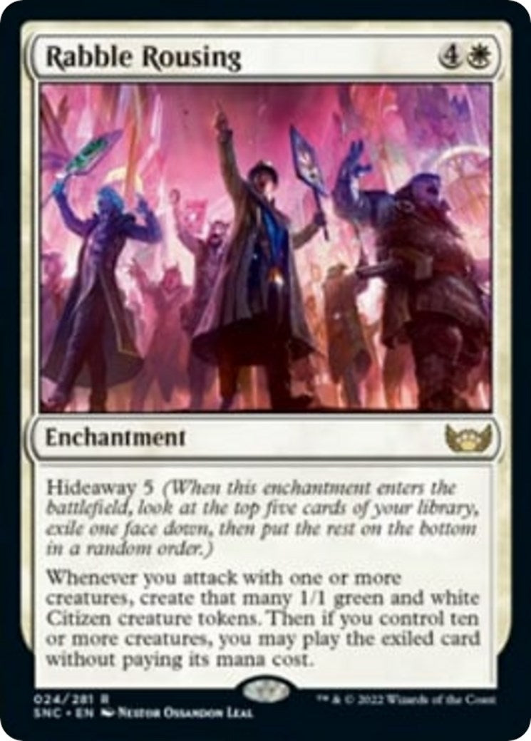 Image for Rabble Rousing (Streets of New Capenna) (24) - Magic: The Gathering