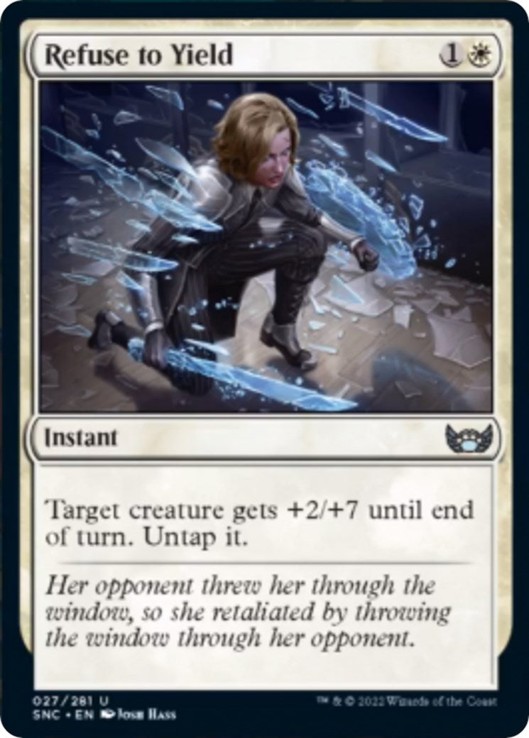 Image for Refuse to Yield (Streets of New Capenna) (27) - Magic: The Gathering
