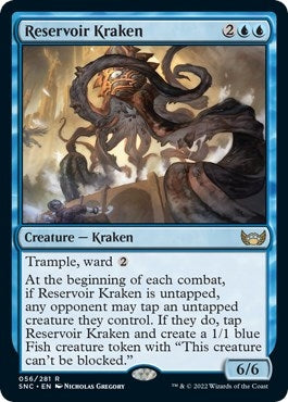 Image for Reservoir Kraken (Streets of New Capenna) (56) - Magic: The Gathering
