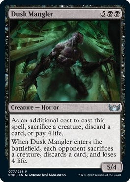 Image for Dusk Mangler (Streets of New Capenna) (77) - Magic: The Gathering