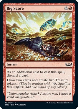 Image for Big Score (Streets of New Capenna) (102) - Magic: The Gathering