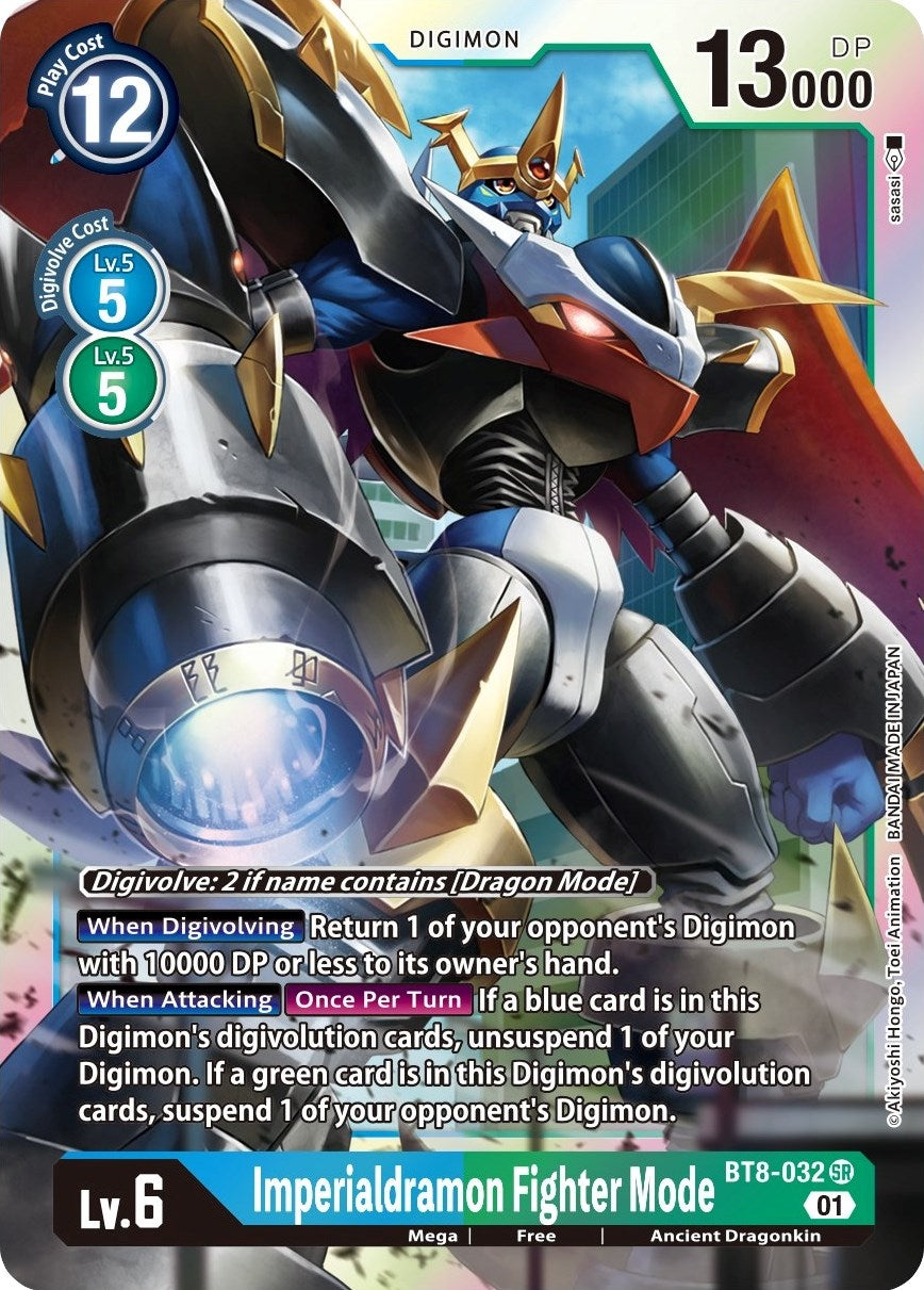 Image for Imperialdramon Fighter Mode (BT8-032 SR) [New Awakening]