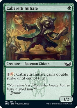 Image for Cabaretti Initiate (Streets of New Capenna) (137) - Magic: The Gathering