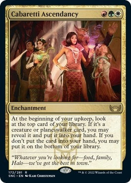 Image for Cabaretti Ascendancy (Streets of New Capenna) (172) - Magic: The Gathering