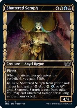Image for Shattered Seraph (Showcase) (Streets of New Capenna) (333) - Magic: The Gathering