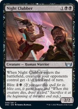 Image for Night Clubber (Streets of New Capenna) (89) - Magic: The Gathering