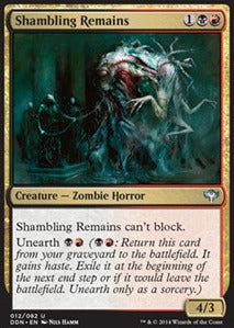 Shambling Remains - Duel Decks: Speed vs. Cunning (Uncommon) [DDN-12]