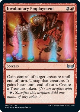 Image for Involuntary Employment (Streets of New Capenna) (110) - Magic: The Gathering