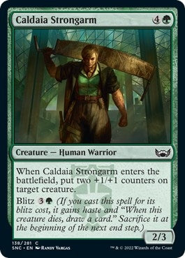 Image for Caldaia Strongarm (Streets of New Capenna) (138) - Magic: The Gathering