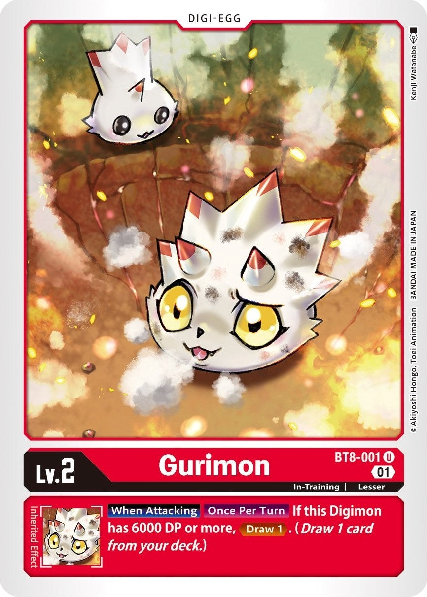 Image for Gurimon (BT8-001 U) [New Awakening]