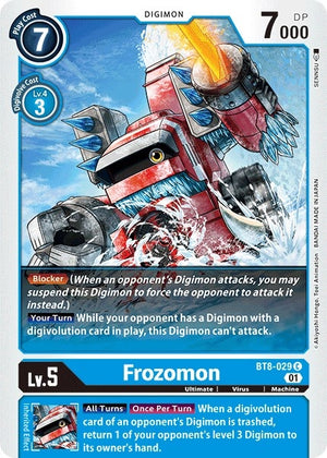 Image for Frozomon (BT8-029 C) [New Awakening] - Digimon Card Game