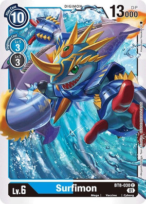 Image for Surfimon (BT8-030 C) [New Awakening] - Digimon Card Game