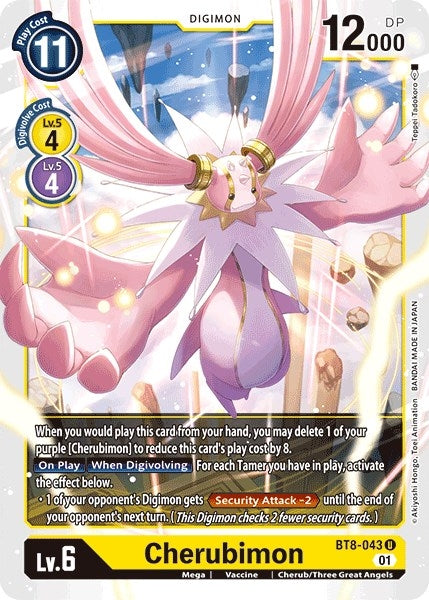 Image for Cherubimon (BT8-043 U) [New Awakening] - Digimon Card Game