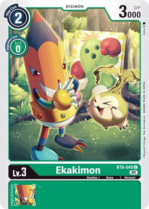 Image for Ekakimon (BT8-045 C) [New Awakening] - Digimon Card Game