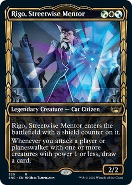 Image for Rigo, Streetwise Mentor (Showcase) (Streets of New Capenna) (329) - Magic: The Gathering