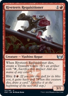 Image for Riveteers Requisitioner (Streets of New Capenna) (121) - Magic: The Gathering