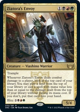 Image for Ziatora's Envoy (Streets of New Capenna) (232) - Magic: The Gathering