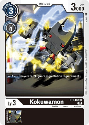 Image for Kokuwamon (BT8-059 C) [New Awakening] - Digimon Card Game