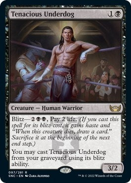 Image for Tenacious Underdog (Streets of New Capenna) (97) - Magic: The Gathering