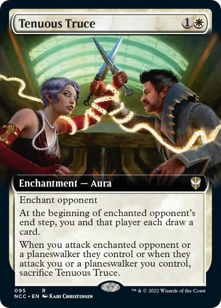 Image for Tenuous Truce (Extended Art) (Commander: Streets of New Capenna) (95) - Magic: The Gathering