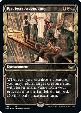 Image for Riveteers Ascendancy (Gilded Foil) (Streets of New Capenna) (395) - Magic: The Gathering