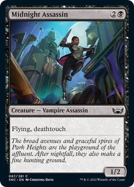 Image for Midnight Assassin (Streets of New Capenna) (87) - Magic: The Gathering