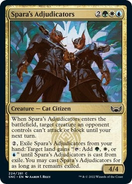Image for Spara's Adjudicators (Streets of New Capenna) (224) - Magic: The Gathering
